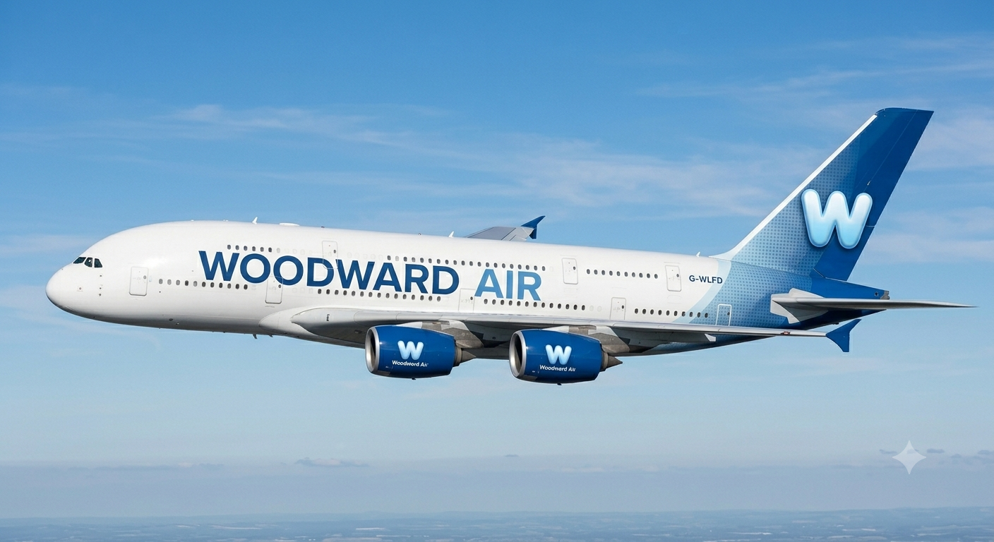 Woodward Air A380 superjumbo